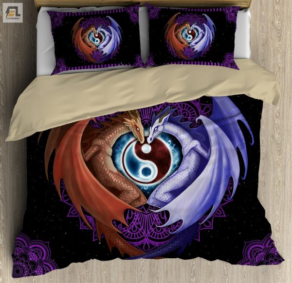 Snuggle With Dragons Quirky Comfy Duvet Cover Sets elitetrendwear 1