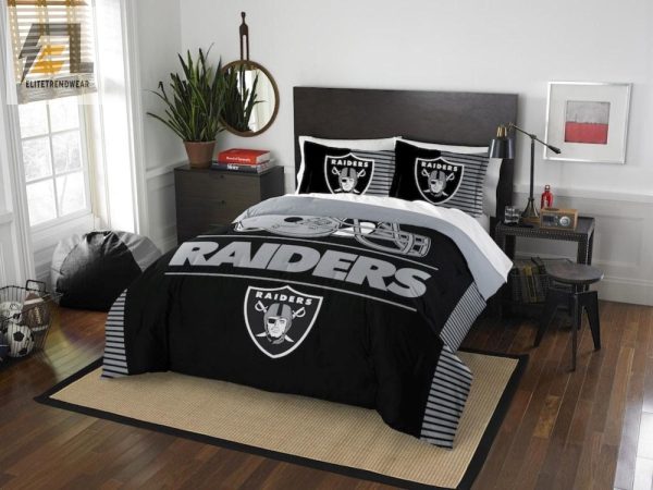 Raiders Bedding Sleep Like A Champion In Las Vegas Style elitetrendwear 1