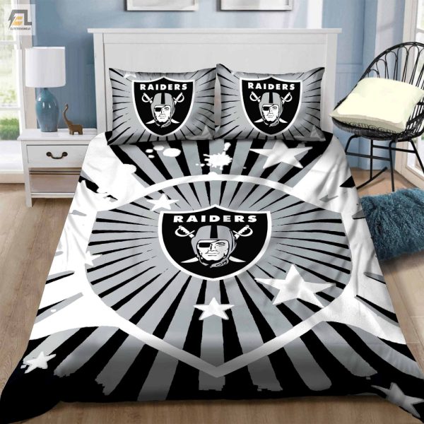 Raiders Bedding Sleep Like A Champion In Las Vegas Style elitetrendwear 1 2