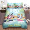 Dive Into Dreams Bluey Bingo Pool Party Bedding Set elitetrendwear 1