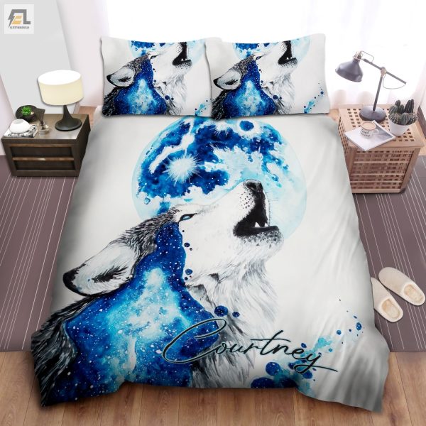 Sleep With Wolves Comfy Howling Wolf Duvet Sets elitetrendwear 1