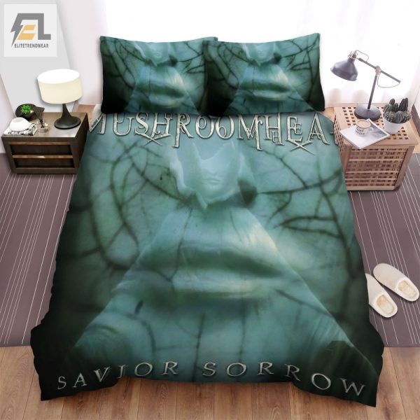 Cozy Up With Mushroomhead Savior Sorrow Duvet Set elitetrendwear 1