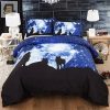 Dream With Wolves Starry Night Comfy Duvet Sets elitetrendwear 1