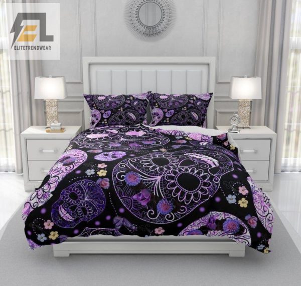 Quirky Comfy Skull Duvet Sets For A Spooky Sleepover elitetrendwear 1