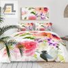 Bloomin Cozy Hilarious Watercolor Flowers Duvet Sets elitetrendwear 1