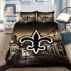 Who Dat Dream Big In Saints Ver 2 Duvet Cover Set elitetrendwear 1