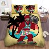 Bigfoot Hip Hop Party Duvet Fun Cozy Bedding Set elitetrendwear 1