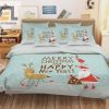 Sleep Like Santa Funny Xmas New Year Duvet Cover Sets elitetrendwear 1