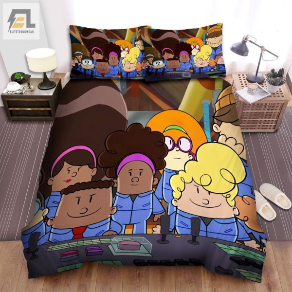 Epic Captain Underpants Space Crew Duvet Fun Bedding Set elitetrendwear 1