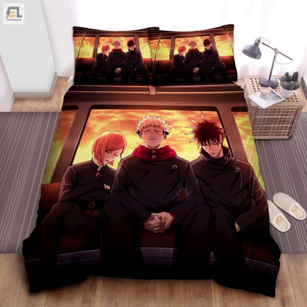 Jujutsu Kaisen First Year Train Duvet Nap Like A Sorcerer elitetrendwear 1