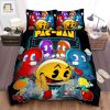 Laugh With Pacman Fun Cartoon Ghosts Duvet Cover Set elitetrendwear 1