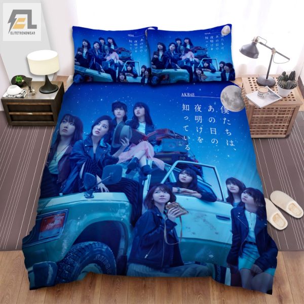 Snuggle With Jpop Dreams Fun Akb48 Car Bedding Set elitetrendwear 1