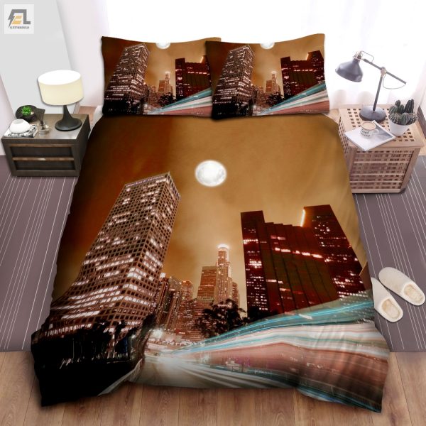 Sleep City Quirky Nightscape Duvet Cover Set For Dreamers elitetrendwear 1