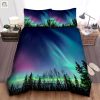 Sleep Under Lights Aurora Borealis Duvet Cover Set elitetrendwear 1