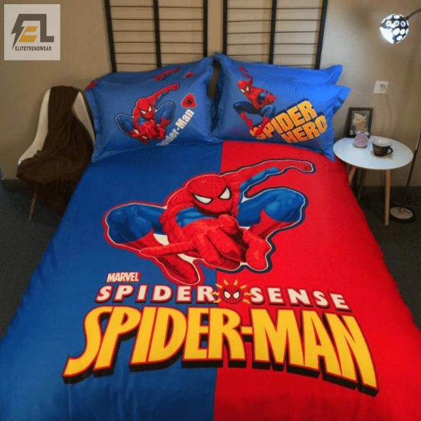 Swing Into Comfort With Spider Man Luxury Duvet Sets elitetrendwear 1