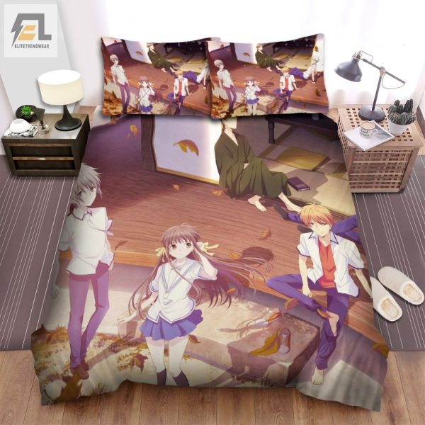 Snuggle With Tohru Soma Bros Comfy Fruits Basket Bedding elitetrendwear 1