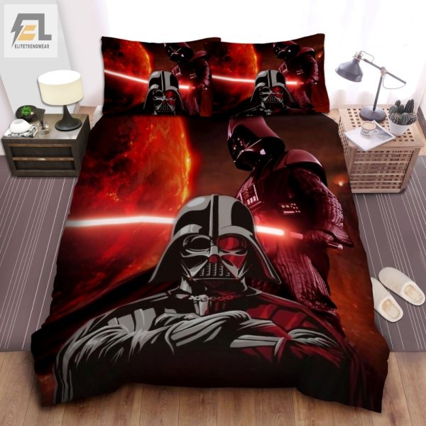 Darth Vader Red Collage Duvet Sleep On The Dark Side elitetrendwear 1