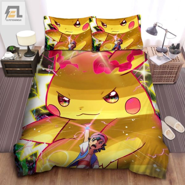 Pikabed Cozy Pikachu Hug For Ash Fans elitetrendwear 1