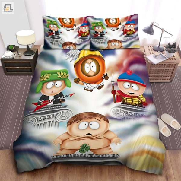 Comfy South Park Movie Poster Duvet Humorous Bedding Set elitetrendwear 1