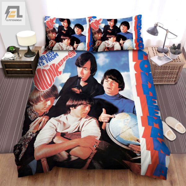 Monkey Around Cozy Monkees Duvet Cover Set For Fun Sleep elitetrendwear 1