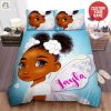 Magical Black Baby Fairy Duvet Custom Name Big Dreams elitetrendwear 1