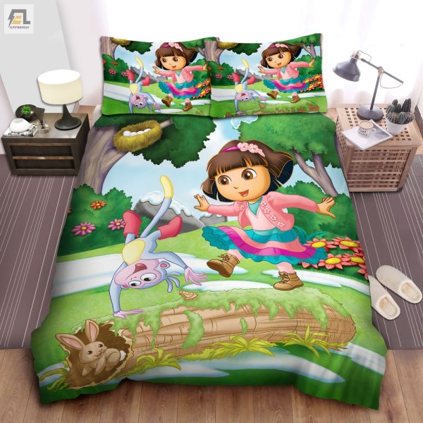 Hop Into Comfort Doras Easter Adventure Duvet Sets elitetrendwear 1