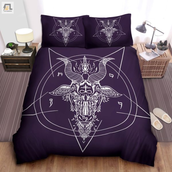 Cozy Up With Satan Hilariously Comfy Duvet Set elitetrendwear 1