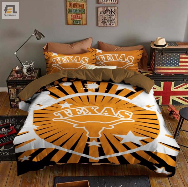 Dream Big In Texas Comfy Longhorn Duvet Sets elitetrendwear 1