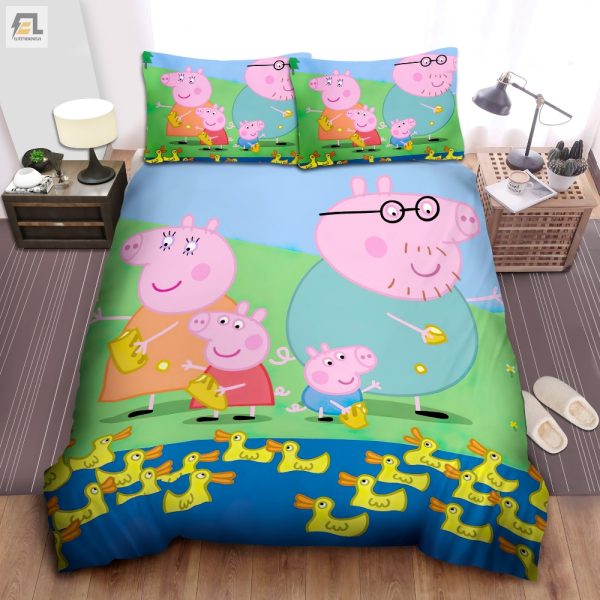 Quacktastic Peppa Pig Family Duvet Cozy Fun Bedding elitetrendwear 1