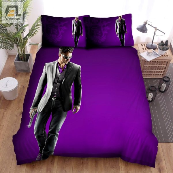 Sleep Like A Boss Saints Row 3 Funny Duvet Cover Set elitetrendwear 1