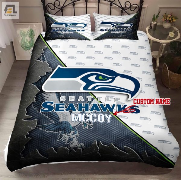 Seattle Seahawks Duvet Cover Snooze Like A Champ elitetrendwear 1