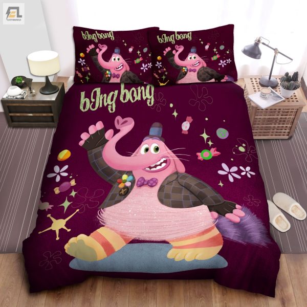 Cozy Up With Bing Bong Unique Funny Duvet Cover Set elitetrendwear 1