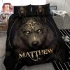 Sleep With Wolves Custom Name Duvet Cover Navigate Dreams elitetrendwear 1