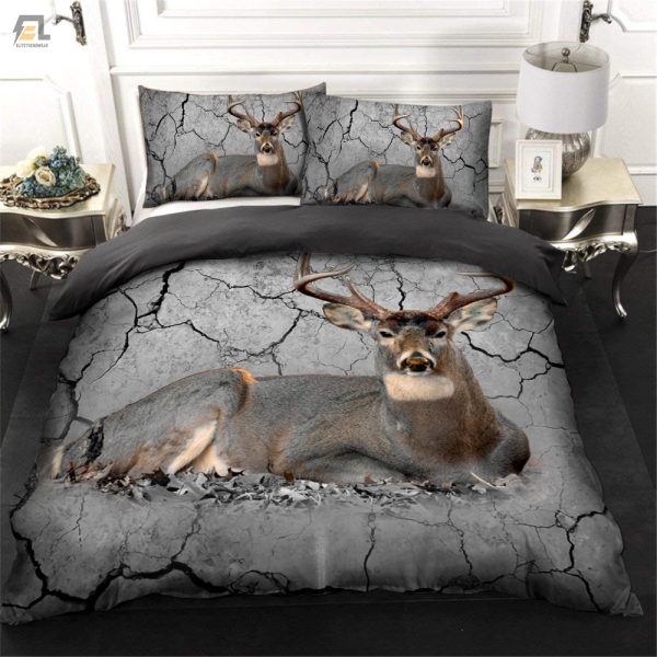 Bag The Best Nap Deer Hunting Duvet Cover Set elitetrendwear 1