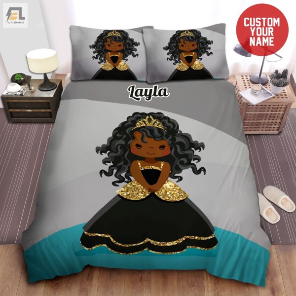 Royal Slumber Custom Name Duvet For Melanin Queens elitetrendwear 1