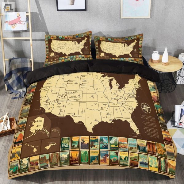 Sleep Under The Stars Quirky National Parks Duvet Sets elitetrendwear 1