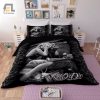 Spooky Snug Ride Or Die Skull Girl Motorcycle Bedding elitetrendwear 1