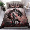 Epic Sleep Samurai Vs. Dragon Duvet Comfy Unique elitetrendwear 1