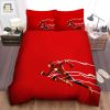 Zoom Into Bed Flashy Red Super Speed Duvet Sets elitetrendwear 1