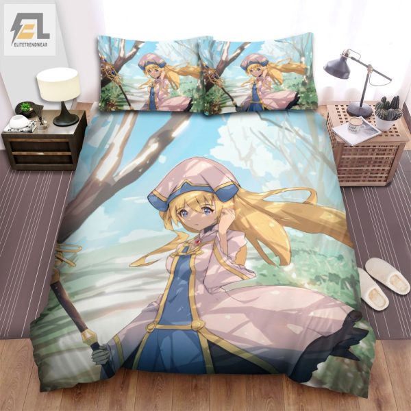 Magical Goblin Slayer Priestess Duvet Sleep With A Giggle elitetrendwear 1