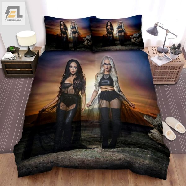 Snuggle With Butcher Babies Cozy Quirky Bedding Sets elitetrendwear 1