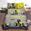 Dream Big Hilarious Construction Trucks Bedding Set elitetrendwear 1