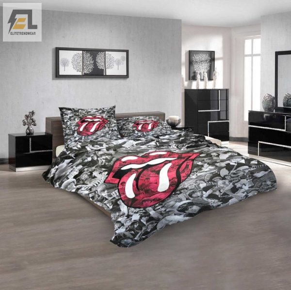 Rock Roll Dreams 80S Stones Duvet For 1D Fans elitetrendwear 1