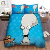 Quirky Roger Klaus Bedding Cozy Parody Poster Duvet Set elitetrendwear 1