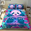 Snuggle With Pandas Funny Colorful Bedding For Panda Lovers elitetrendwear 1