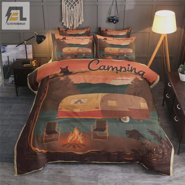 Cozy Campfire Duvet Dream In Your Camping Car elitetrendwear 1