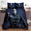 Sleep With Michael Myers Hilarious Comic Art Duvet Set elitetrendwear 1