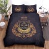 Purrfect Witchy Cat Queen Duvet Set Cozy Charming elitetrendwear 1