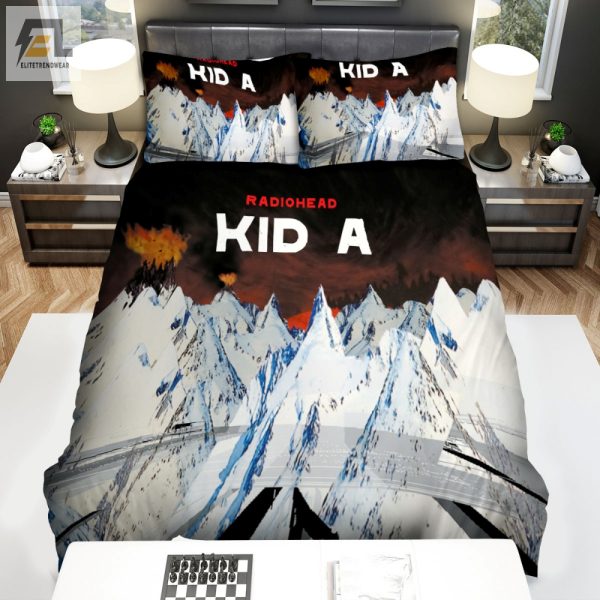 Snuggle With Radiohead Kid A Duvet Sets Comfy Cool elitetrendwear 1