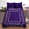 Snooze Like Royalty Hilarious Purple Bandana Bedding Sets elitetrendwear 1